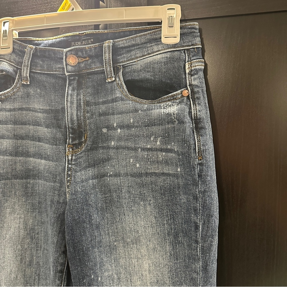 Judy Blue Boyfriend Fit Blue Jeans Denim Size 7/ 28 Women’s - Picture 6 of 14